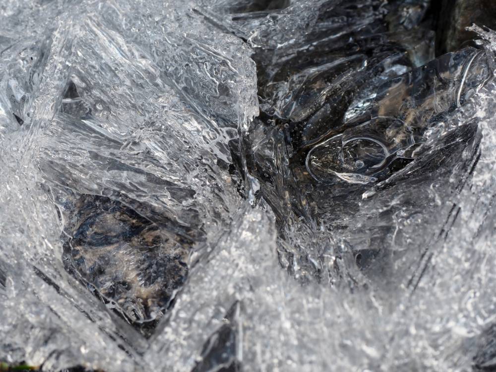 matousha - photo glace araignée losange